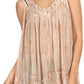 Sakkas Boho Love Sleeveless Blouse