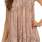 Sakkas Boho Love Sleeveless Blouse