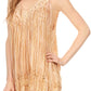 Sakkas Boho Love Sleeveless Blouse