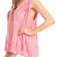 Sakkas Boho Love Sleeveless Blouse