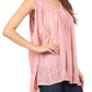 Sakkas Boho Love Sleeveless Blouse