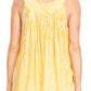 Sakkas Boho Love Sleeveless Blouse