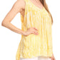 Sakkas Boho Love Sleeveless Blouse