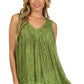 Sakkas Boho Love Sleeveless Blouse