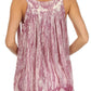 Sakkas Boho Love Sleeveless Blouse