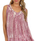 Sakkas Boho Love Sleeveless Blouse