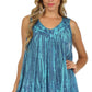 Sakkas Boho Love Sleeveless Blouse