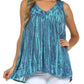 Sakkas Boho Love Sleeveless Blouse
