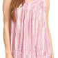 Sakkas Boho Love Sleeveless Blouse