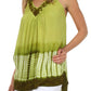 Sakkas Ombre Tie Dye Gauzy Crepe Sleeveless Relaxed Fit Top / Blouse