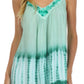 Sakkas Ombre Tie Dye Gauzy Crepe Sleeveless Relaxed Fit Top / Blouse