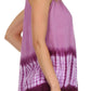 Sakkas Ombre Tie Dye Gauzy Crepe Sleeveless Relaxed Fit Top / Blouse