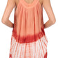 Sakkas Ombre Tie Dye Gauzy Crepe Sleeveless Relaxed Fit Top / Blouse