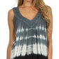 Sakkas Dakota Sky Sleeveless Blouse