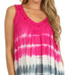 Sakkas Dakota Sky Sleeveless Blouse