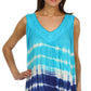 Sakkas Dakota Sky Sleeveless Blouse