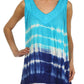 Sakkas Dakota Sky Sleeveless Blouse