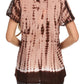 Sakkas Dior Embroidery And Seqiun Accents Drop Neck Blouse