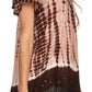 Sakkas Dior Embroidery And Seqiun Accents Drop Neck Blouse