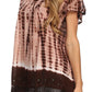 Sakkas Dior Embroidery And Seqiun Accents Drop Neck Blouse