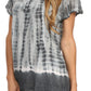 Sakkas Dior Embroidery And Seqiun Accents Drop Neck Blouse