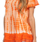 Sakkas Dior Embroidery And Seqiun Accents Drop Neck Blouse
