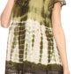 Sakkas Violet Embroidery Tie Dye Sequin Accents Blouse / Top