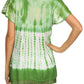Sakkas Violet Embroidery Tie Dye Sequin Accents Blouse / Top