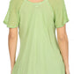Sakkas Albina Island Relaxed Fit Embroidery Cap Sleeves Blouse / Top
