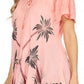 Sakkas Albina Island Relaxed Fit Embroidery Cap Sleeves Blouse / Top