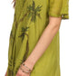 Sakkas Albina Island Relaxed Fit Embroidery Cap Sleeves Blouse / Top