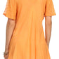 Sakkas Albina Island Relaxed Fit Embroidery Cap Sleeves Blouse / Top