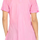 Sakkas Albina Island Relaxed Fit Embroidery Cap Sleeves Blouse / Top