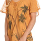 Sakkas Albina Island Relaxed Fit Embroidery Cap Sleeves Blouse / Top
