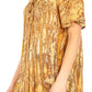 Sakkas Zoya Marbled Embroidery  Cap Sleeves Blouse / Top