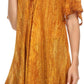 Sakkas Zoya Marbled Embroidery  Cap Sleeves Blouse / Top