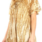 Sakkas Zoya Marbled Embroidery  Cap Sleeves Blouse / Top