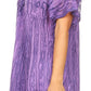 Sakkas Zoya Marbled Embroidery  Cap Sleeves Blouse / Top
