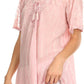 Sakkas Zoya Marbled Embroidery  Cap Sleeves Blouse / Top