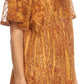 Sakkas Zoya Marbled Embroidery  Cap Sleeves Blouse / Top