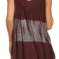 Sakkas Nita Batik Relaxed Fit Scoop Neck Sleeveless Top