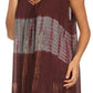 Sakkas Nita Batik Relaxed Fit Scoop Neck Sleeveless Top