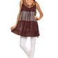 Sakkas Nita Batik Relaxed Fit Scoop Neck Sleeveless Top