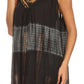 Sakkas Nita Batik Relaxed Fit Scoop Neck Sleeveless Top