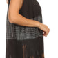 Sakkas Nita Batik Relaxed Fit Scoop Neck Sleeveless Top