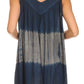 Sakkas Nita Batik Relaxed Fit Scoop Neck Sleeveless Top