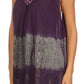 Sakkas Nita Batik Relaxed Fit Scoop Neck Sleeveless Top