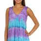 Sakkas Ocean Breeze Sleeveless Blouse