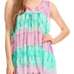 Sakkas Ocean Breeze Sleeveless Blouse