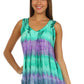 Sakkas Ocean Breeze Sleeveless Blouse